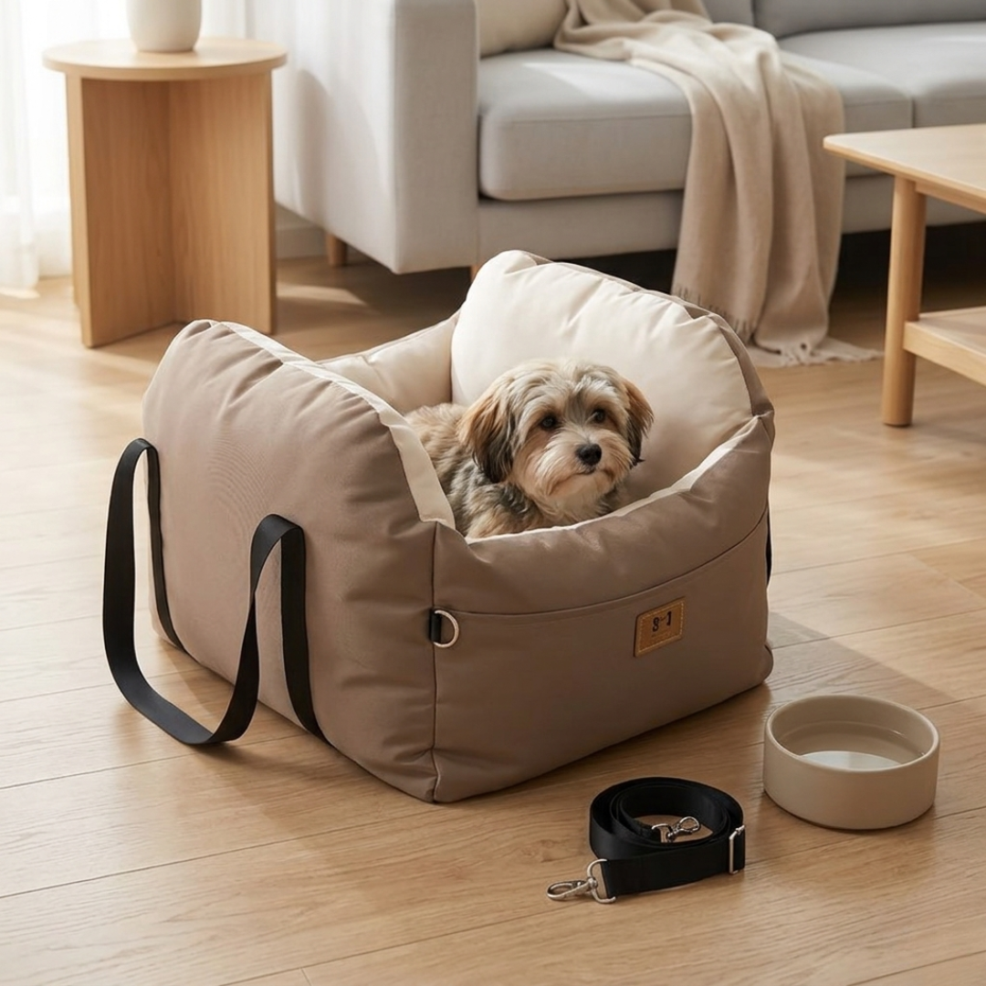 Dog Car Seat with Safety Belt