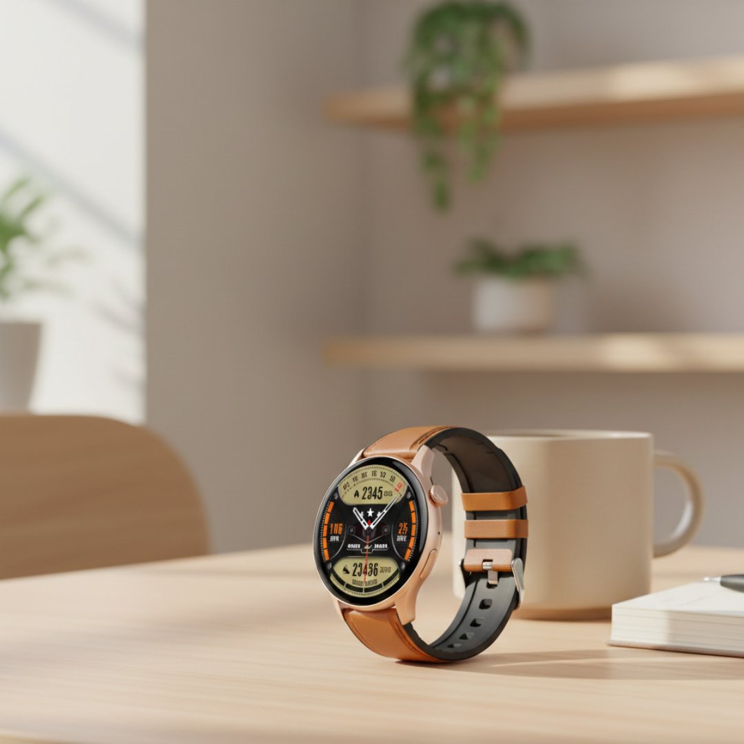 Women’s AMOLED Smartwatch – Stylish Waterproof Smart Watch with Bluetooth Calling