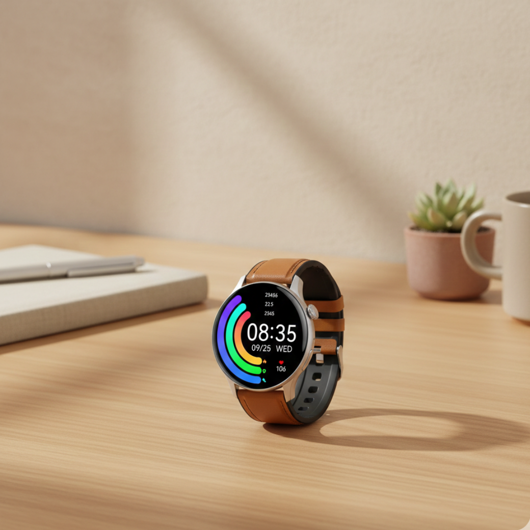 Women’s AMOLED Smartwatch – Stylish Waterproof Smart Watch with Bluetooth Calling