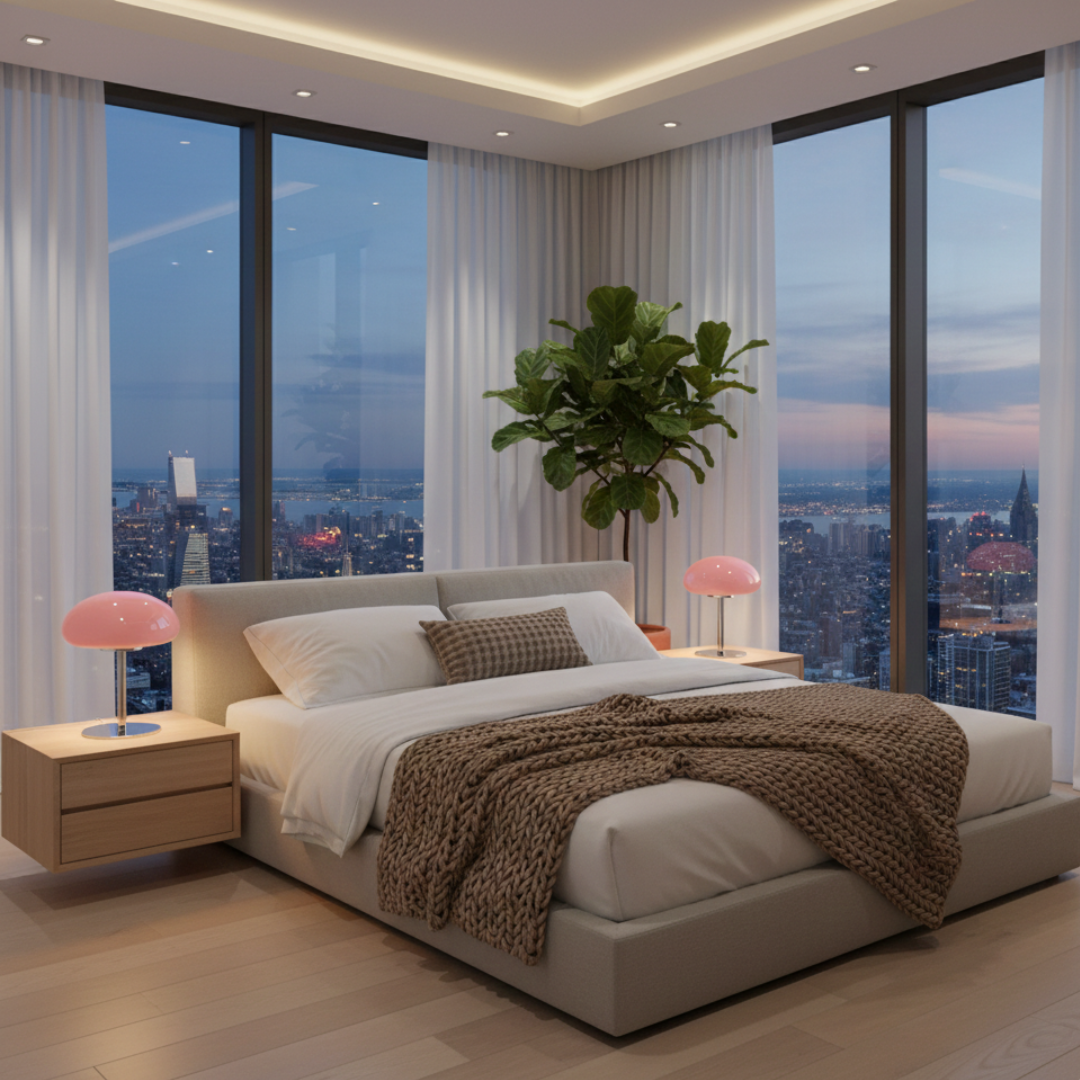Cloud Design Table Lamp – Warm Ambient Bedside Lamp for Bedroom & Living Room