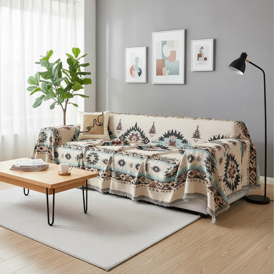 Premium Chenille Couch Cover