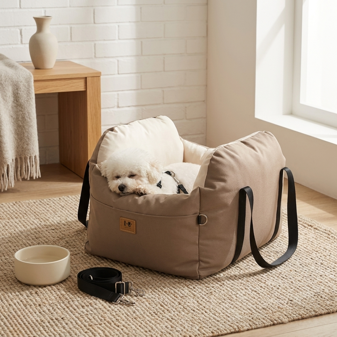 Dog Car Seat with Safety Belt