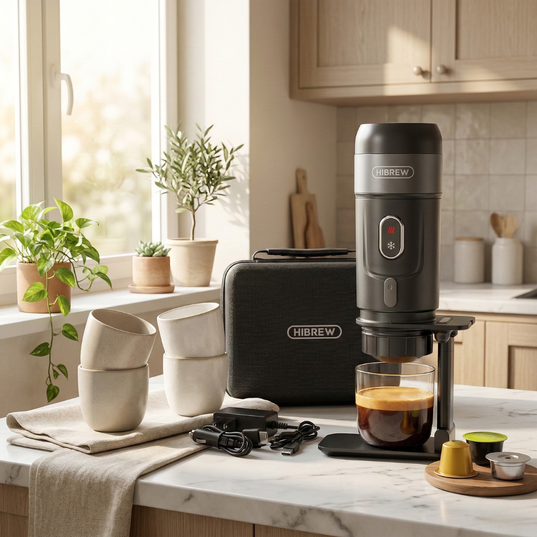 12V Portable Espresso Maker for Travel