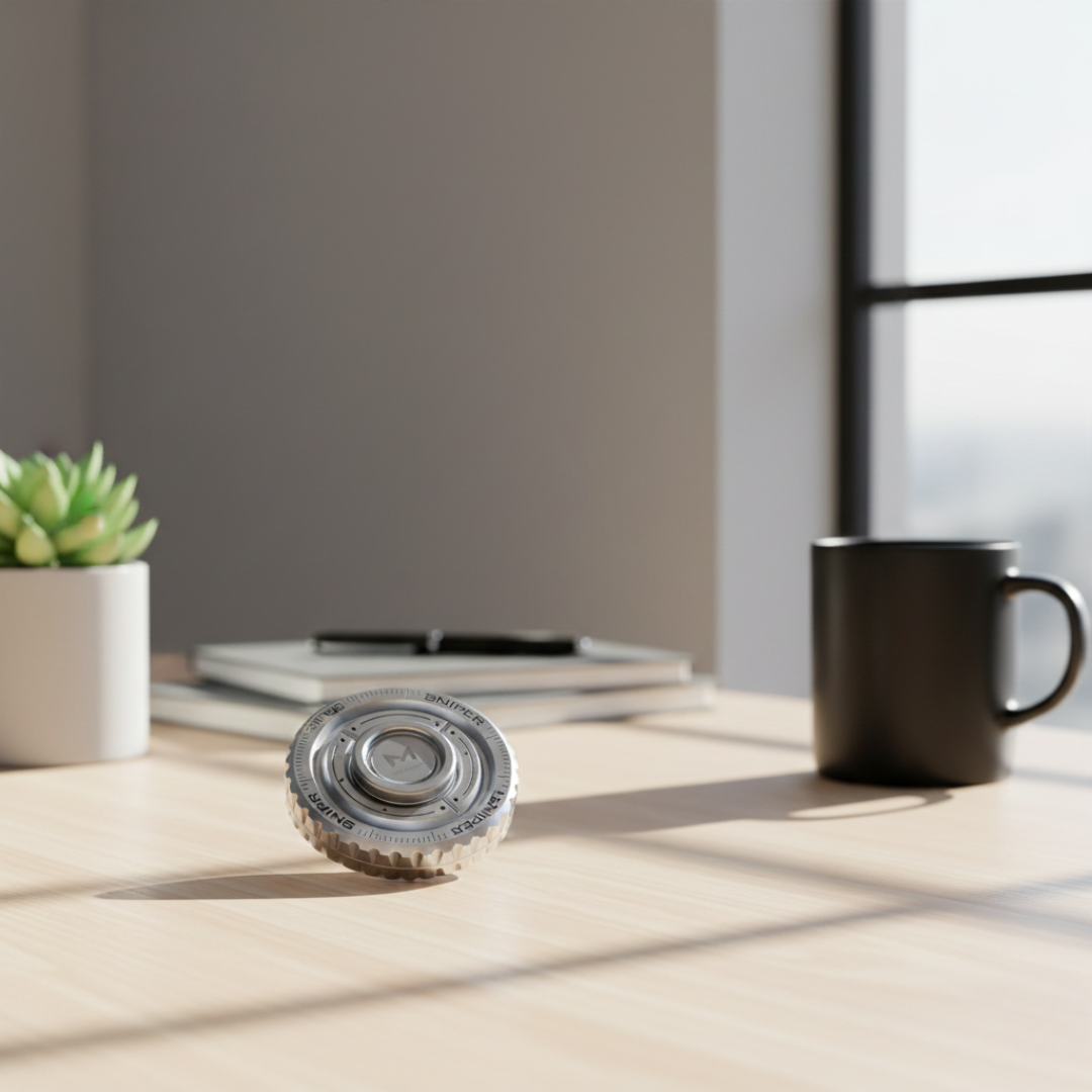 Stainless Steel Fidget Spinner