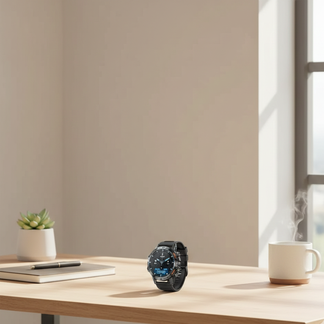 Waterproof Smartwatch with Bluetooth Calling – Durable Everyday Smart Watch