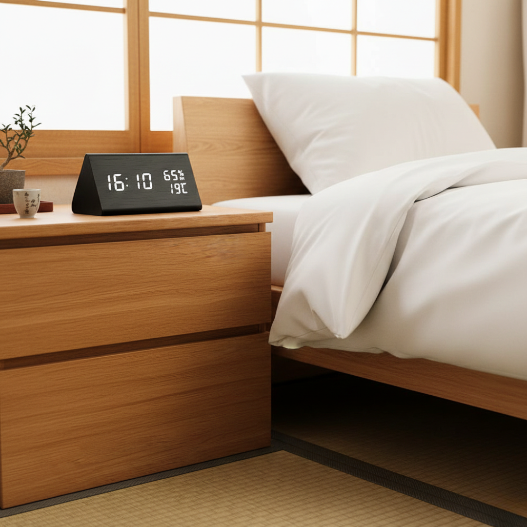 Digital Alarm Clock with LED Display