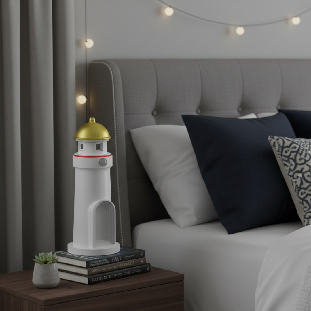 Projection Night Light with Bluetooth Speaker – LED Ambient Lamp for Bedroom, Relaxation & Sleep