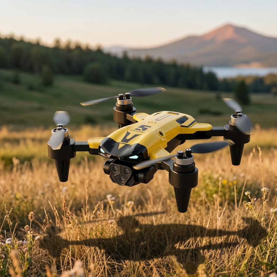8K Drone with Triple Camera