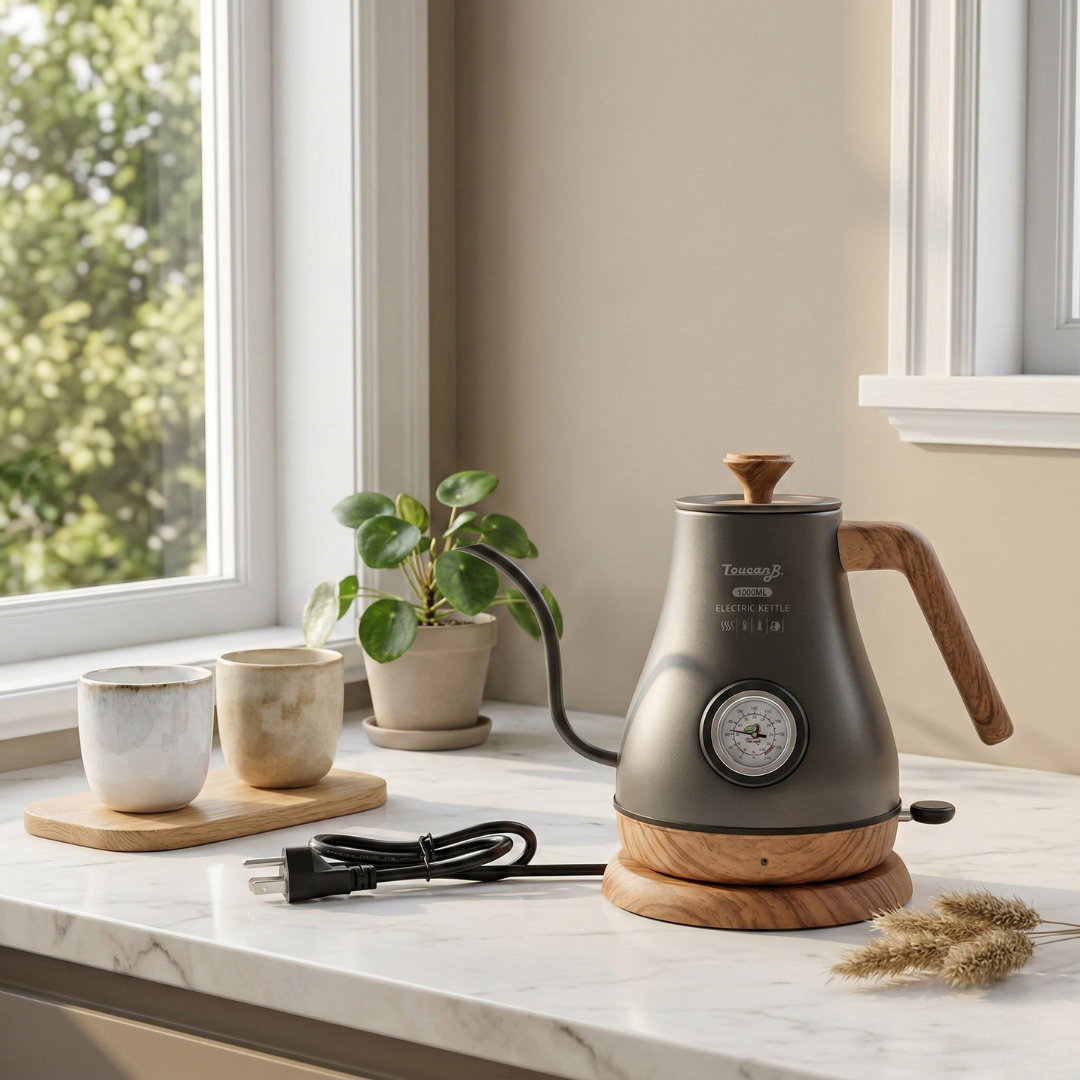 Stainless Steel Electric Kettle with Fast Boil