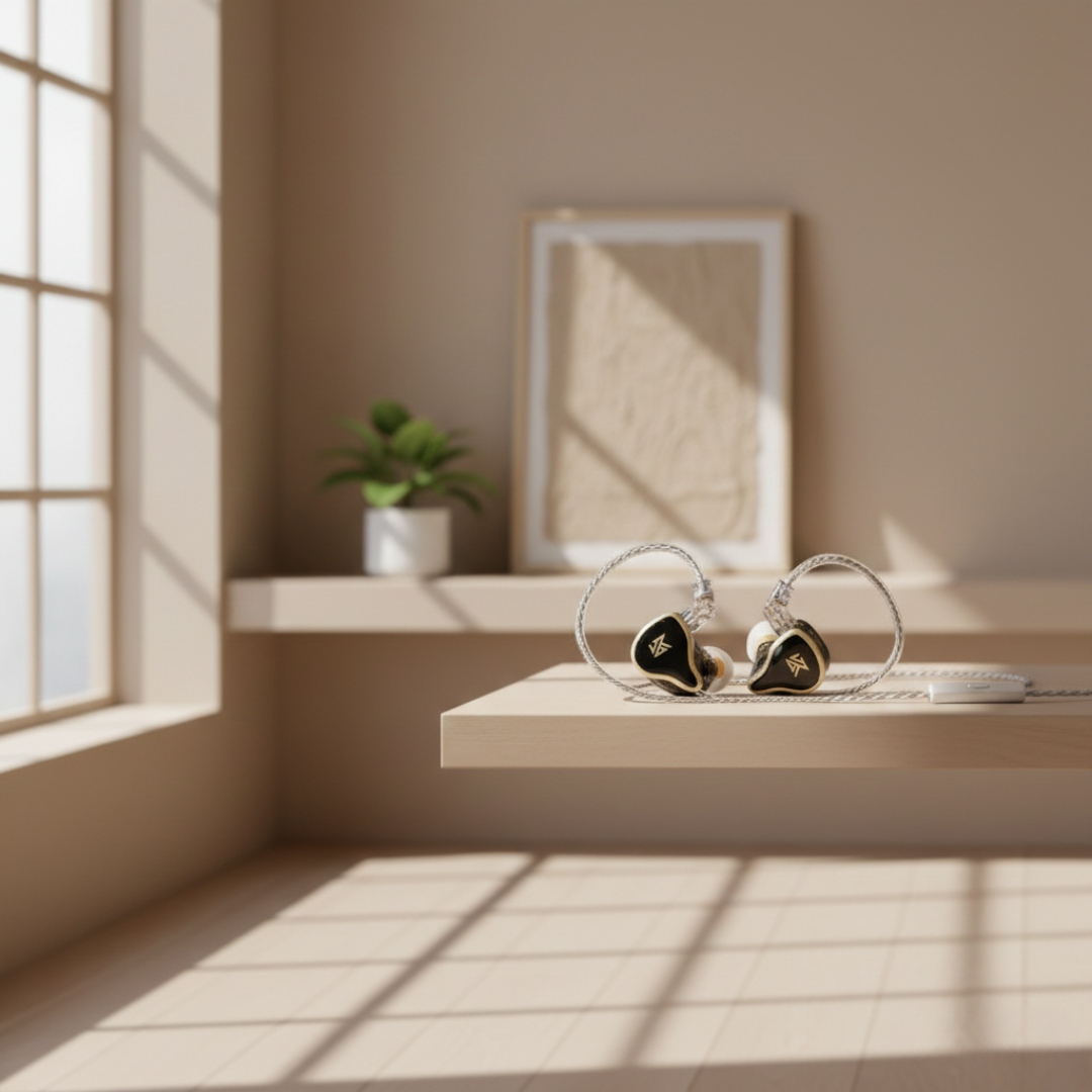 Hybrid Driver Wired Earphones