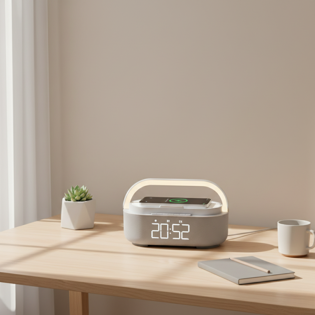 Bluetooth Speaker with Wireless Charging