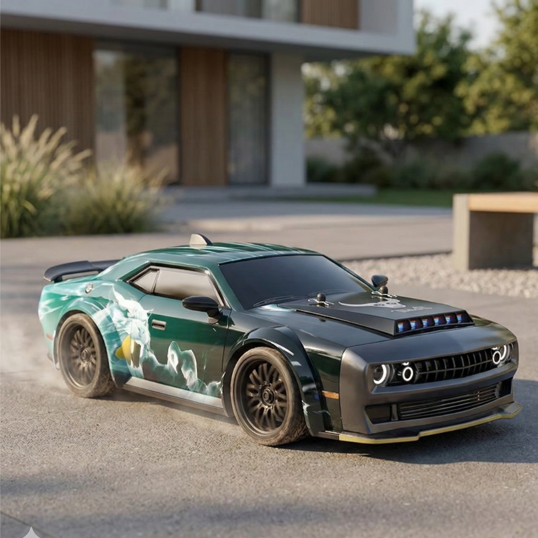 1:16 Scale Brushless 4WD RC Car 70km/h High-Speed Racing Drift Car