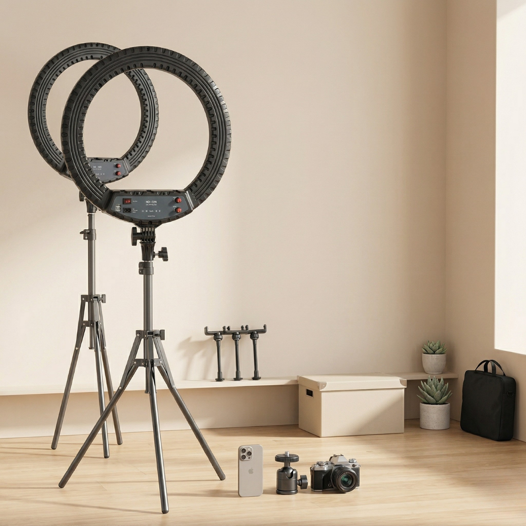 LED Ring Light with Tripod