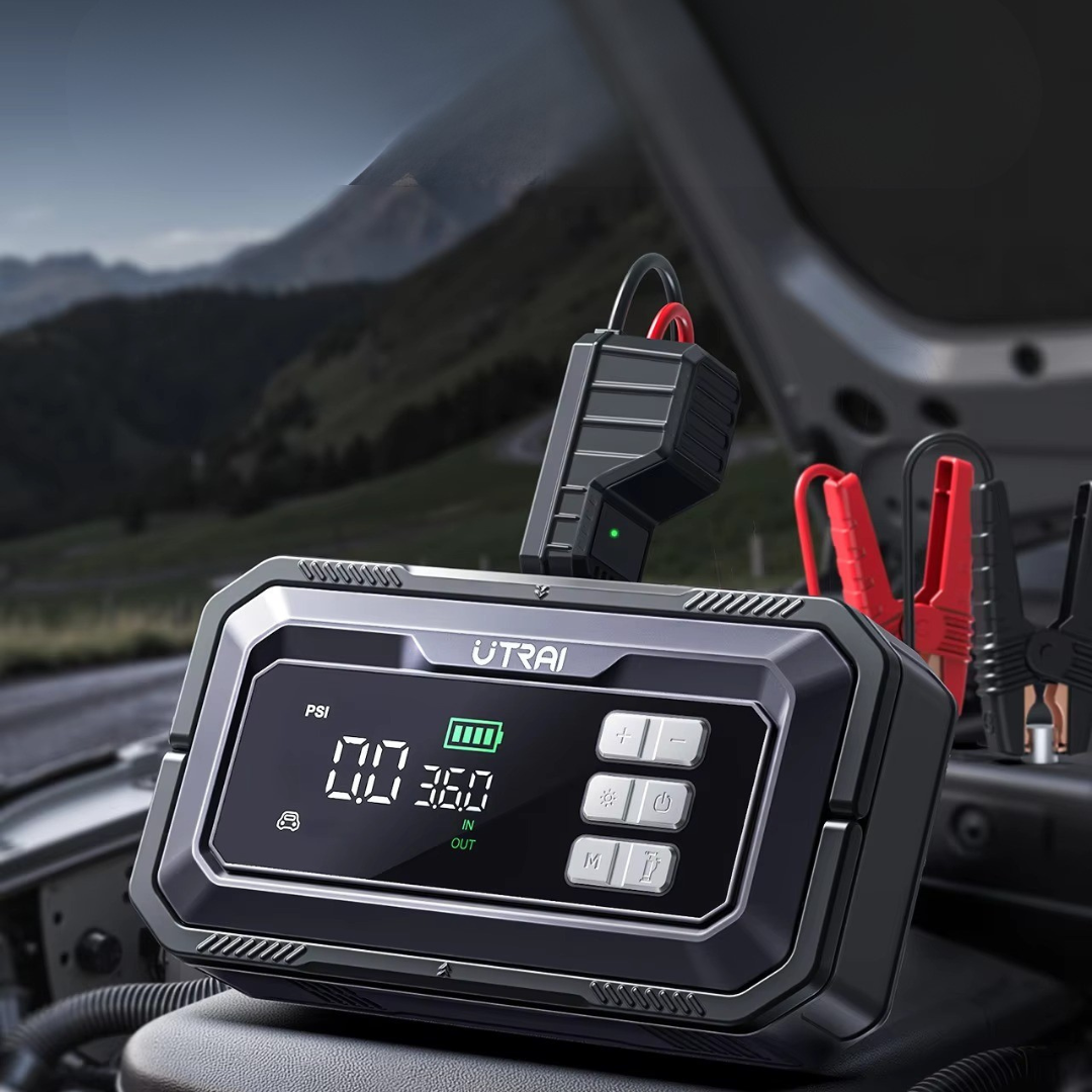 Jump Starter with Air Compressor