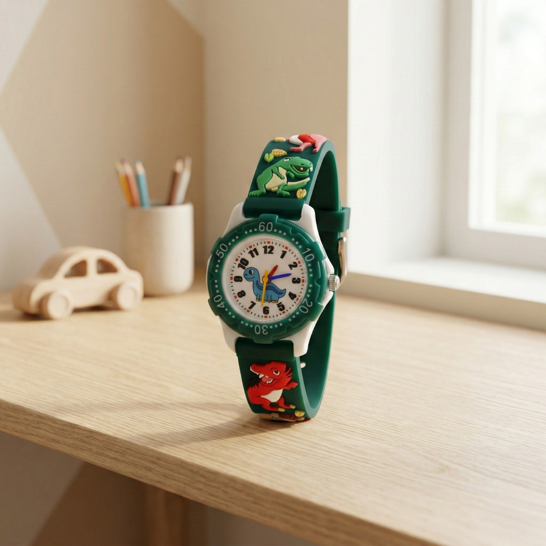 Dinosaur Quartz Kids Watch