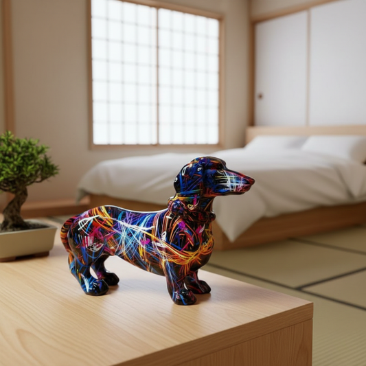 Dachshund Dog Figurine Decor