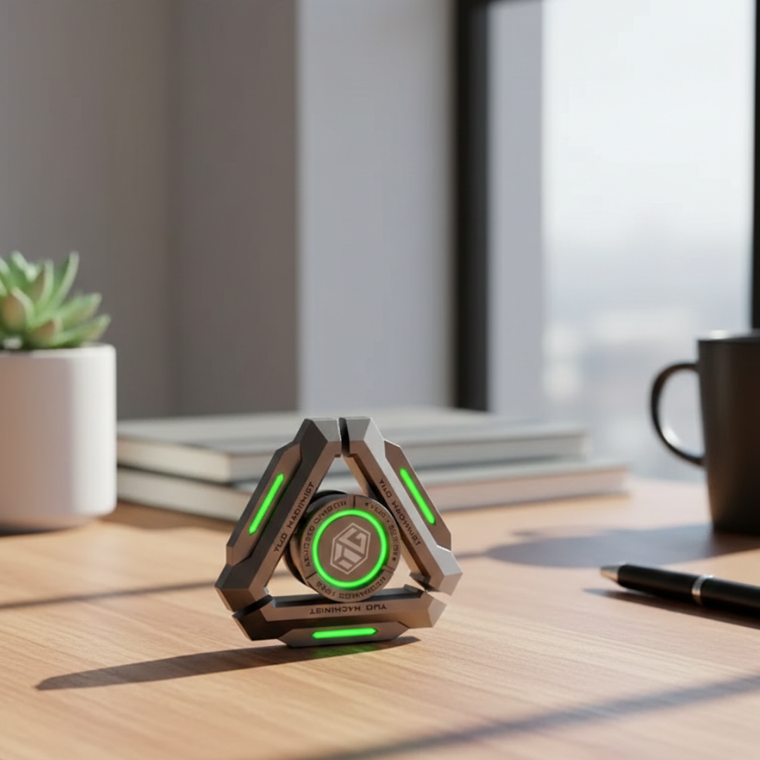 Luminous Metal Fidget Spinner