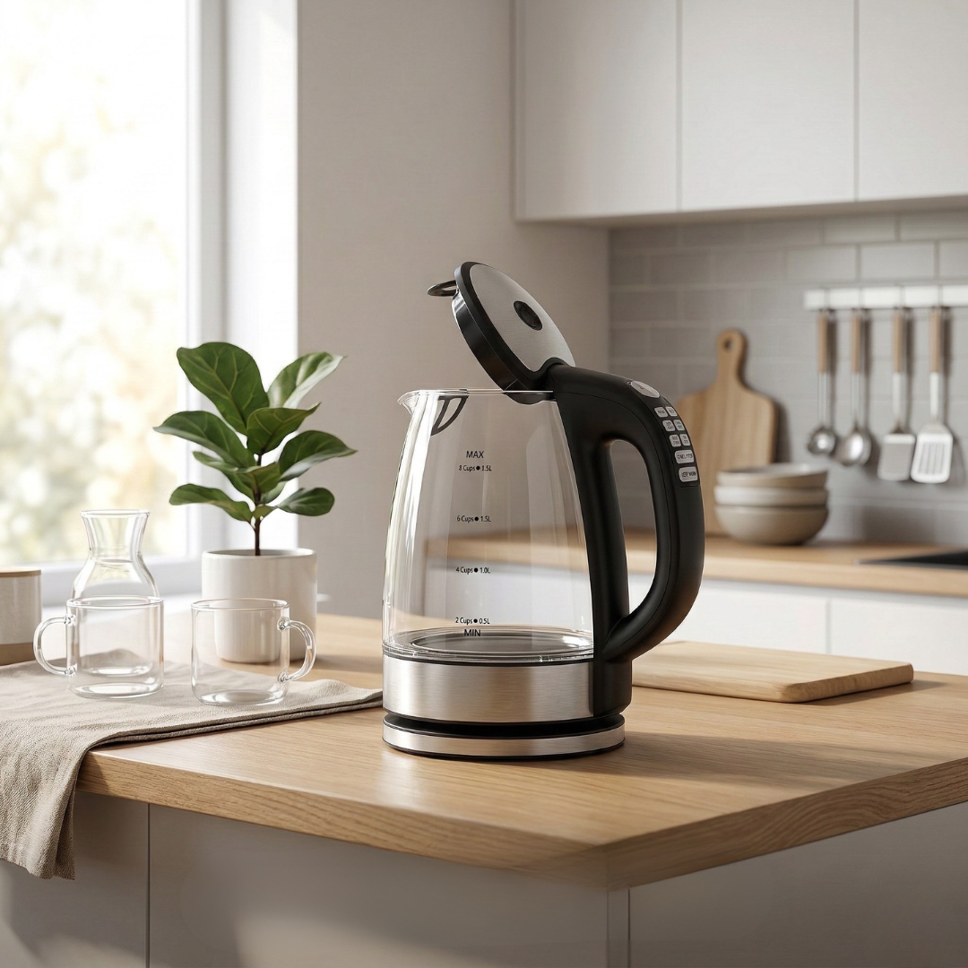 Large Capacity Electric Kettle with Temperature Control