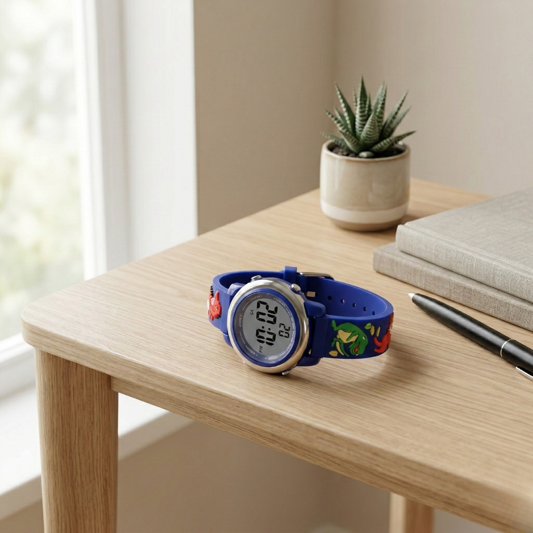 Waterproof Kids Smartwatch with Alarm