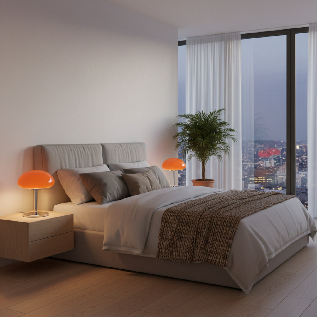 Cloud Design Table Lamp – Warm Ambient Bedside Lamp for Bedroom & Living Room