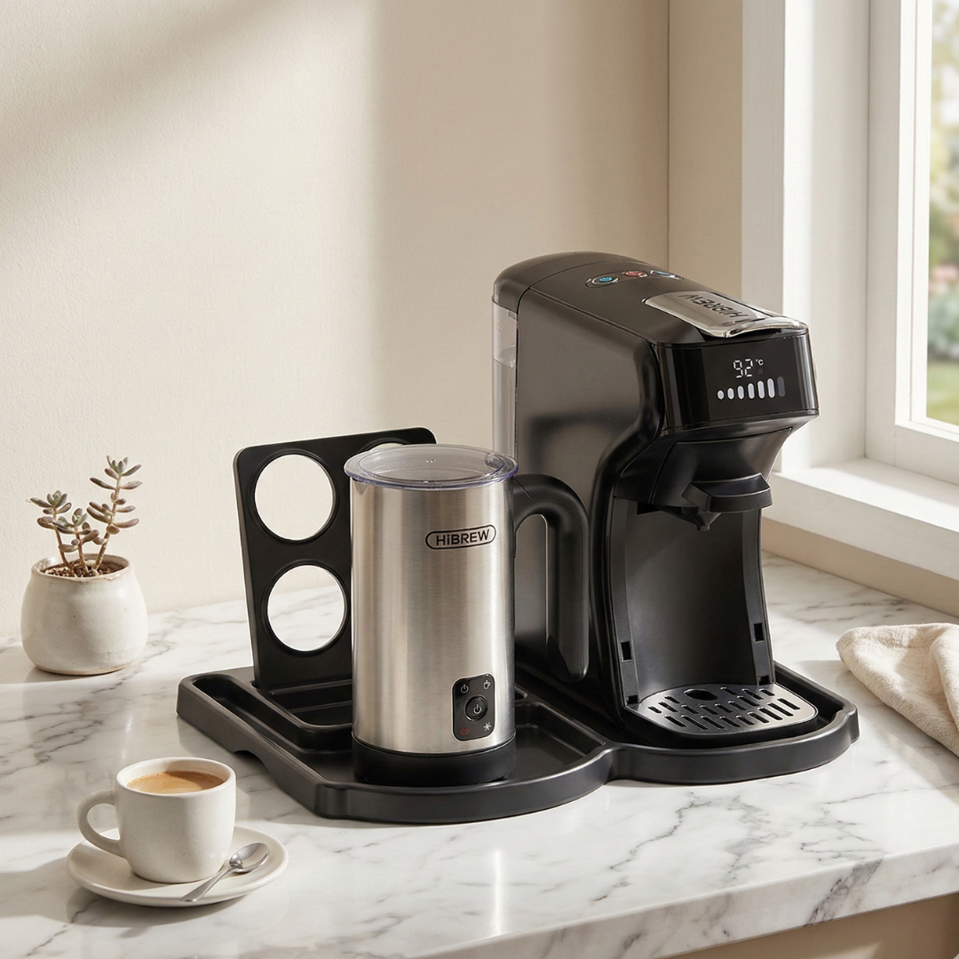 Multi-Function Coffee Machine with Hot & Cold Brew