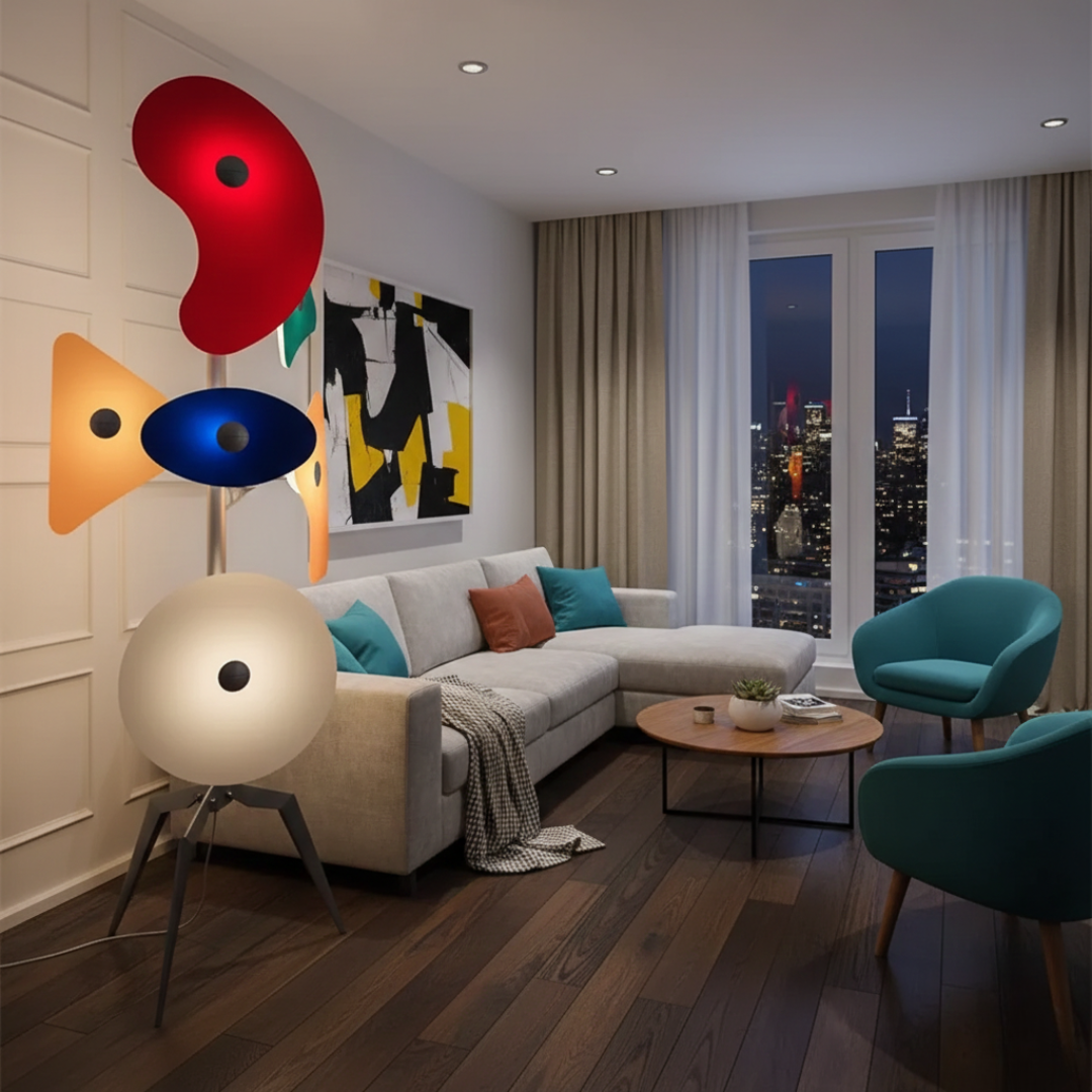Colour Changing LED Floor Lamp