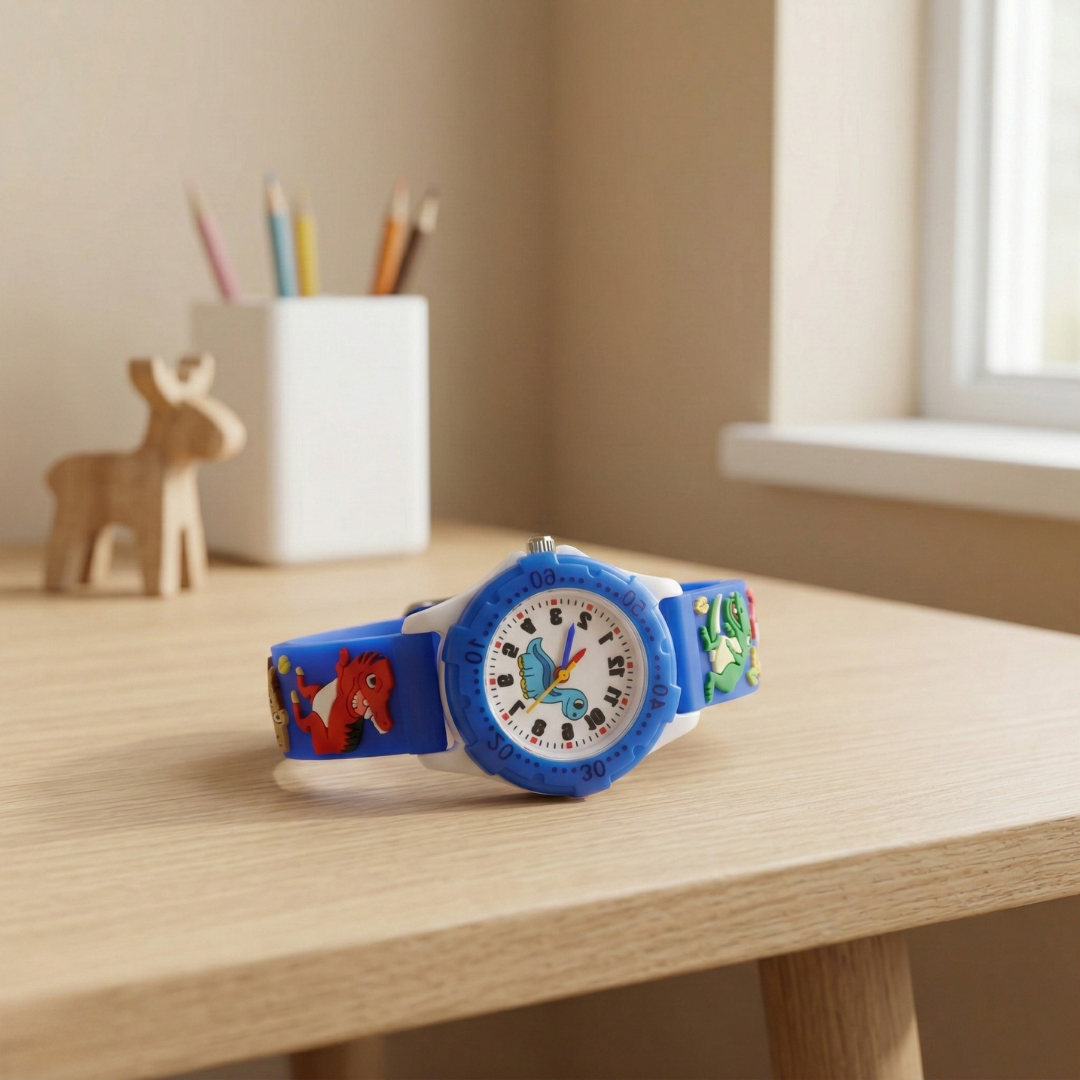 Dinosaur Quartz Kids Watch