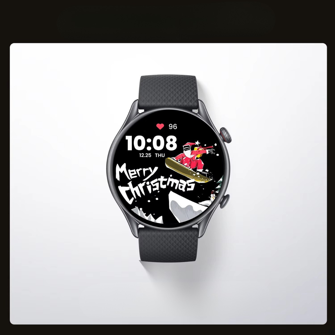 Fitness Smartwatch with AMOLED Display – Activity Tracker & Bluetooth Watch