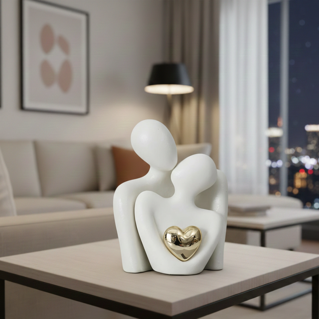 Abstract Couple Sculpture