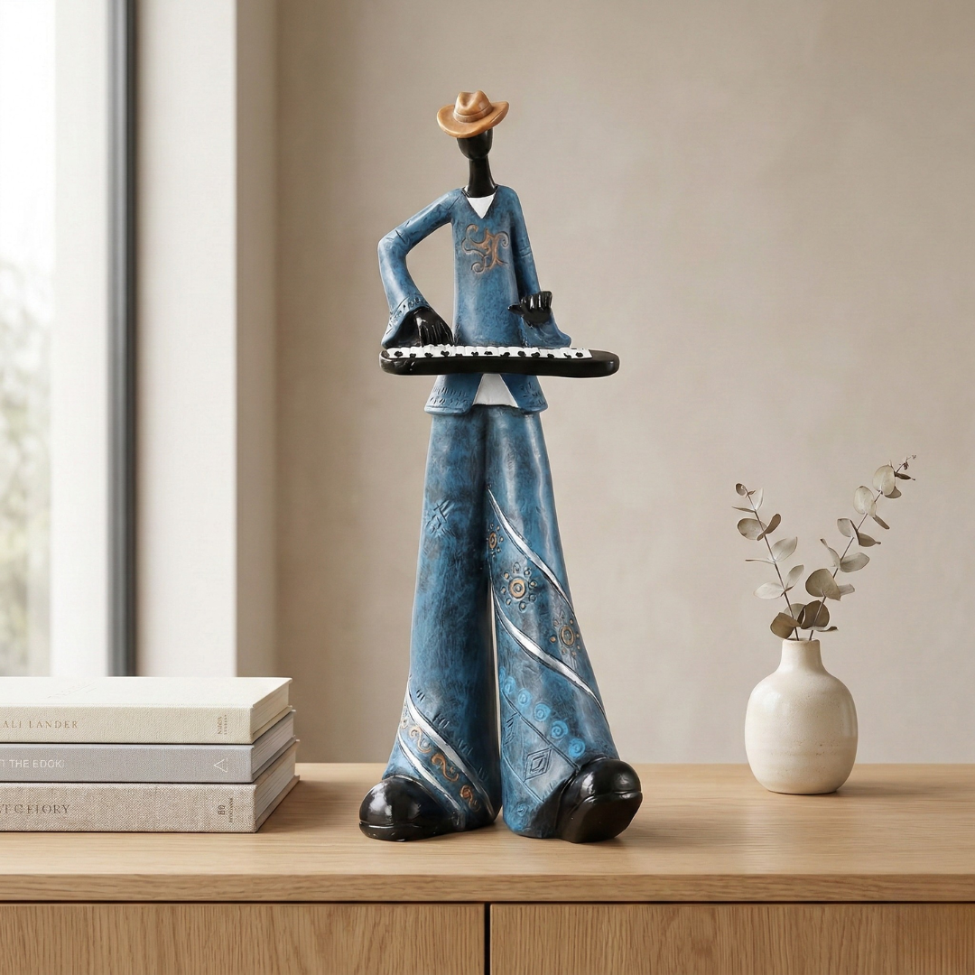 Jazz Music Resin Sculpture