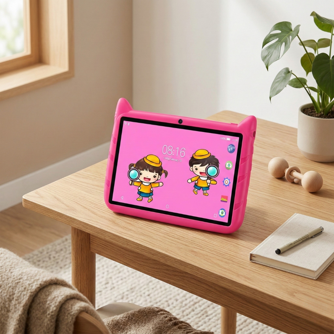 Kids Tablet with Expandable Storage