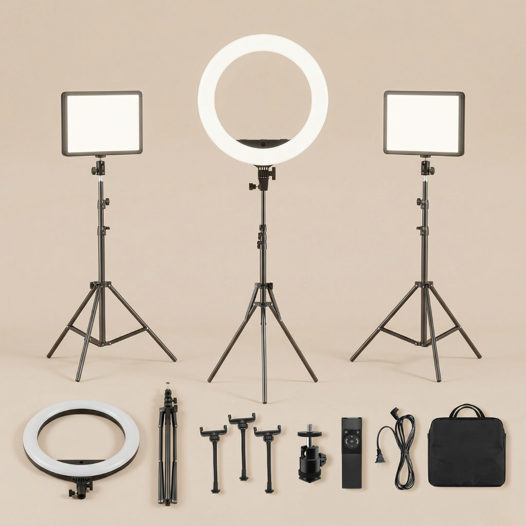 LED Ring Light with Tripod