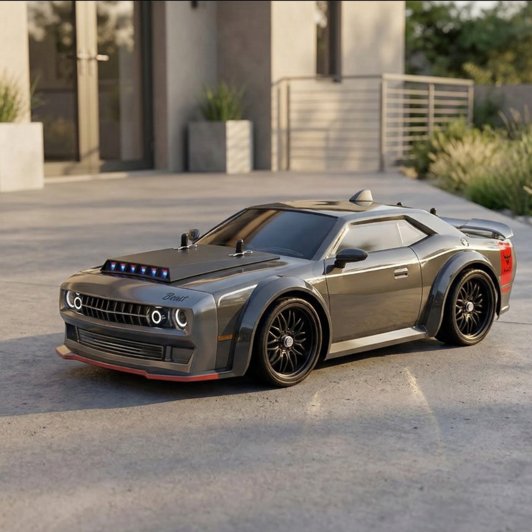1:16 Scale Brushless 4WD RC Car 70km/h High-Speed Racing Drift Car