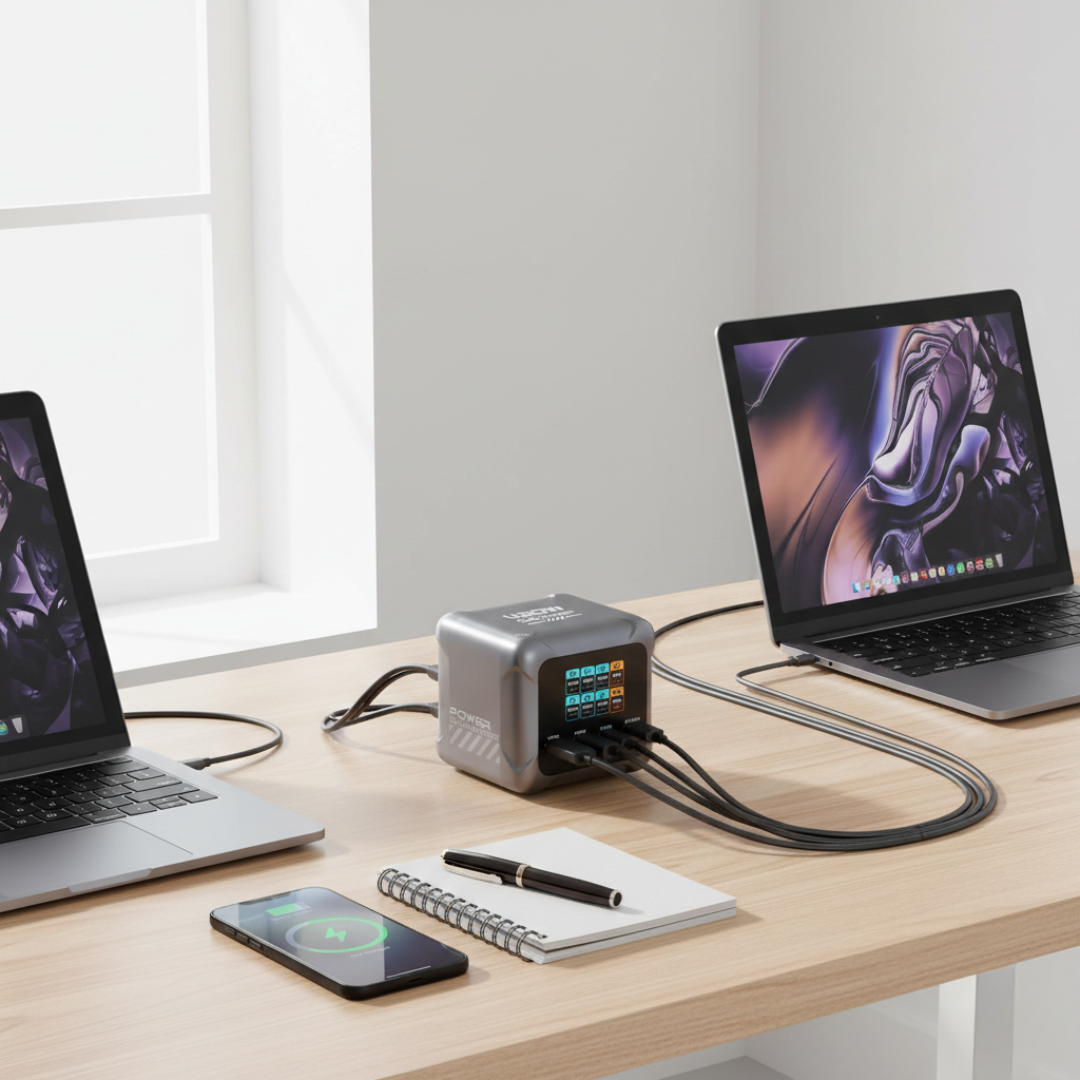 GaN Fast Charging Station