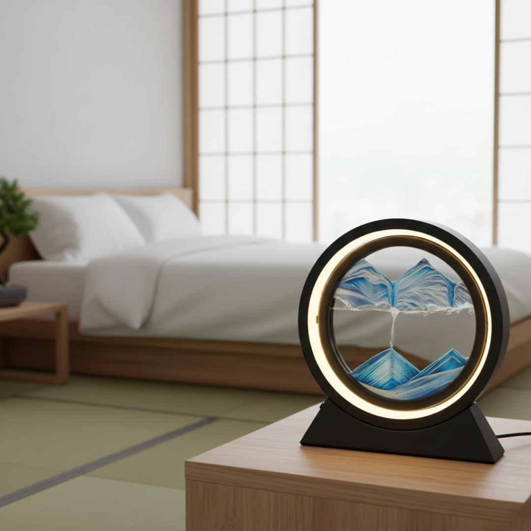 Moving Sand Art Table Lamp