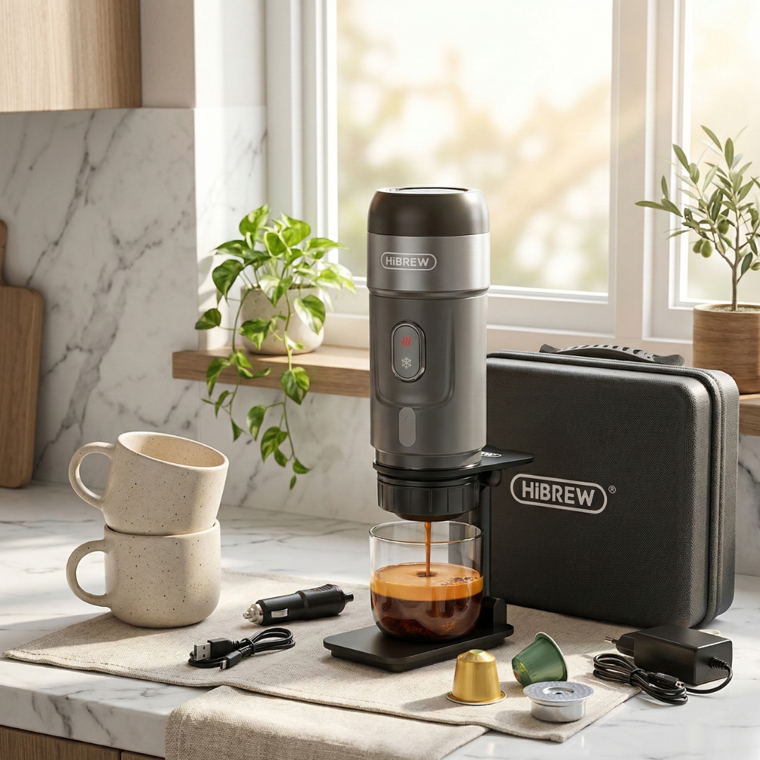 12V Portable Espresso Maker for Travel