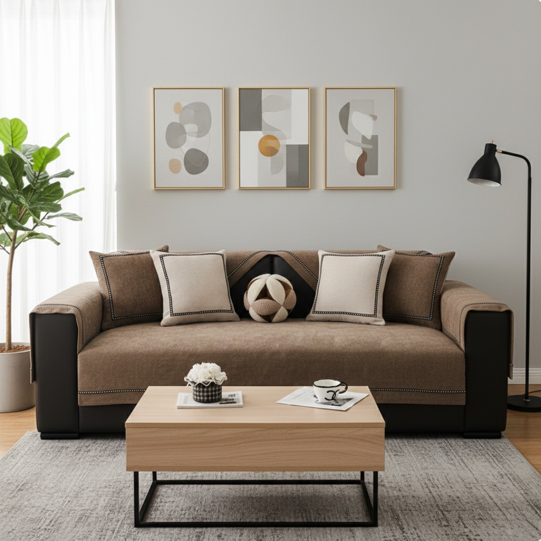 Chenille Non-Slip Sofa Cover