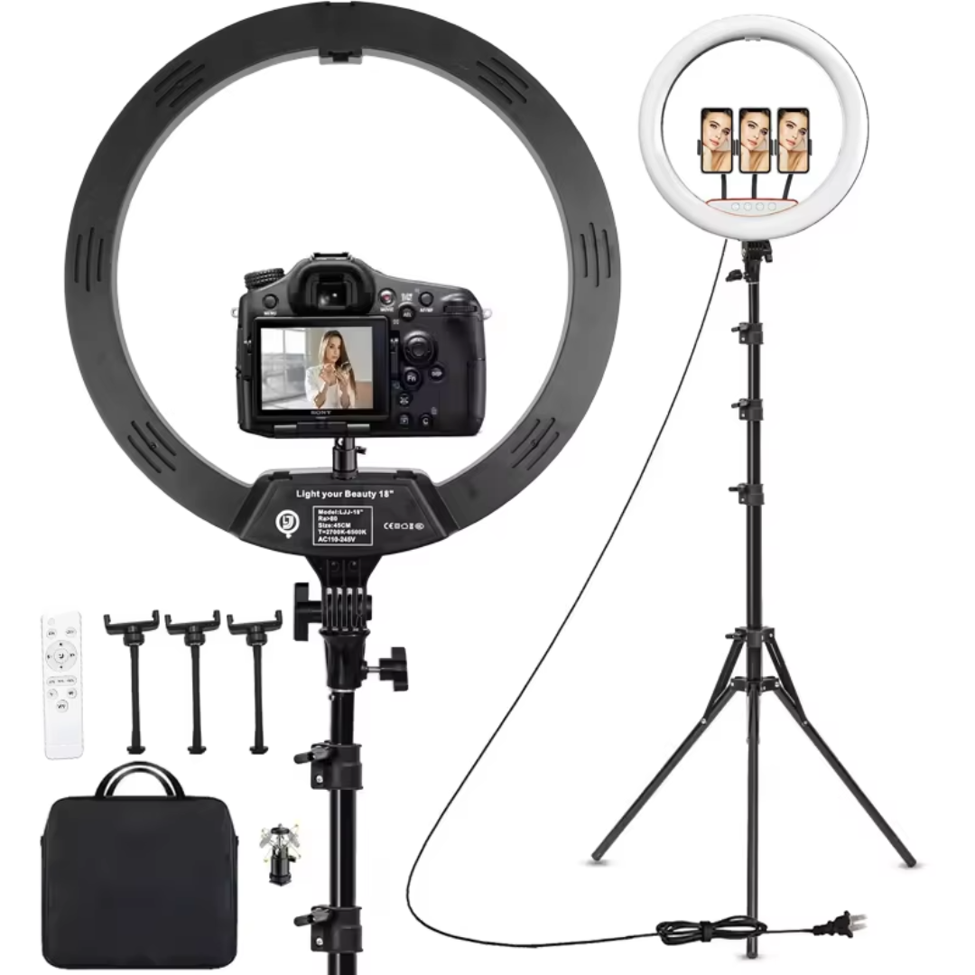 LED Ring Light with Tripod