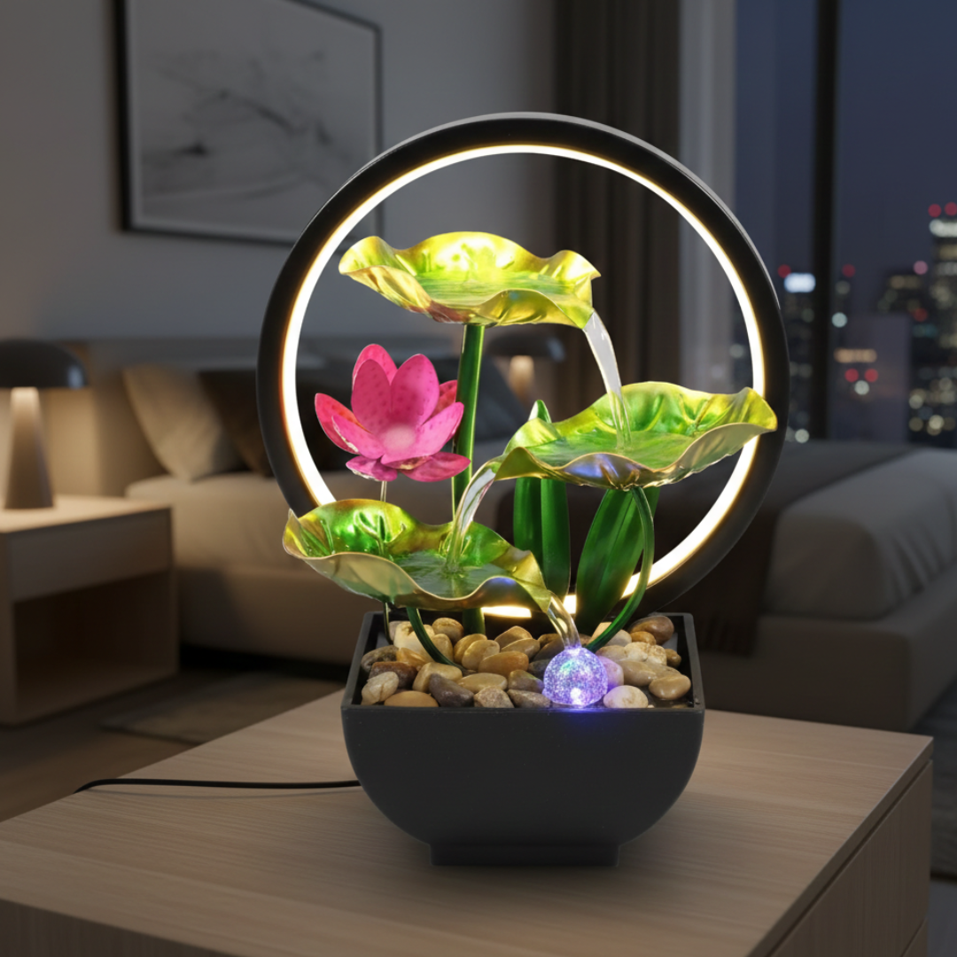 LED Tabletop Water Fountain