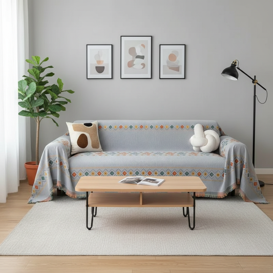 Boho Tassel Sofa Cover