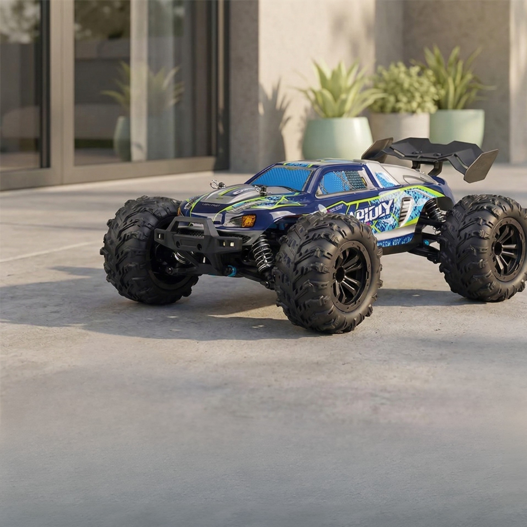1:16 Scale 4WD RC Monster Truck 70km/h High-Speed Off-Road Crawler