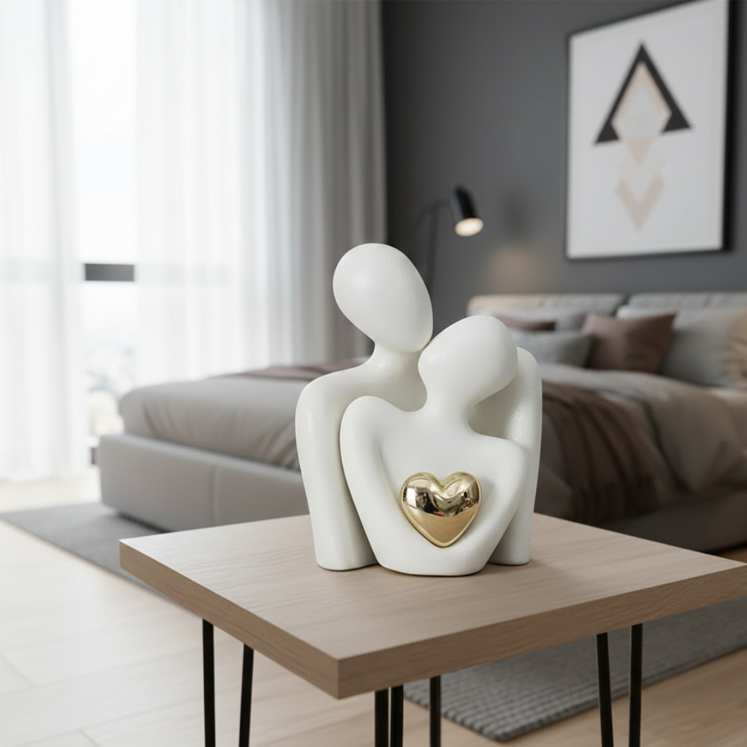 Abstract Couple Sculpture