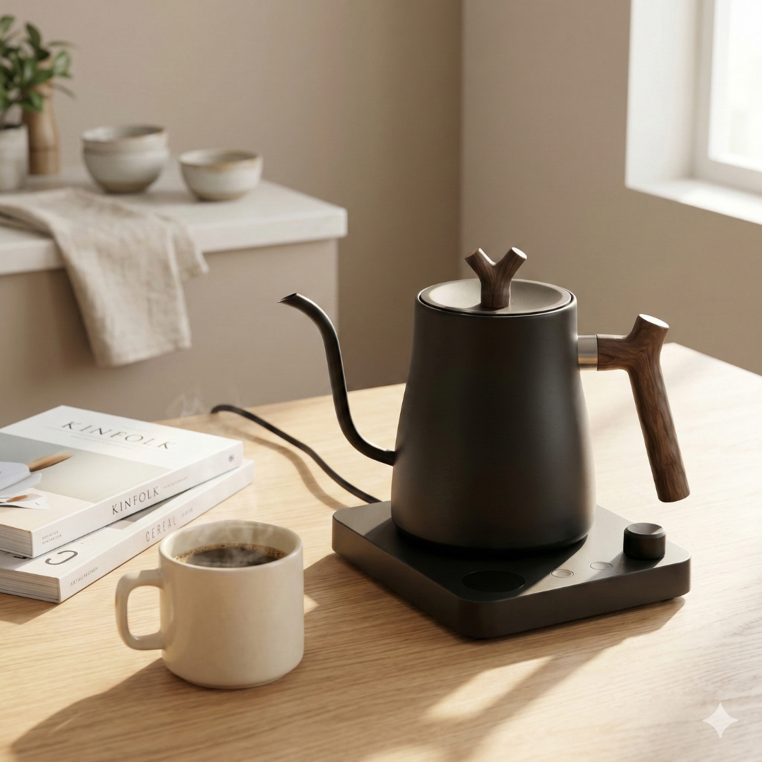Electric Gooseneck Kettle with Temperature Control