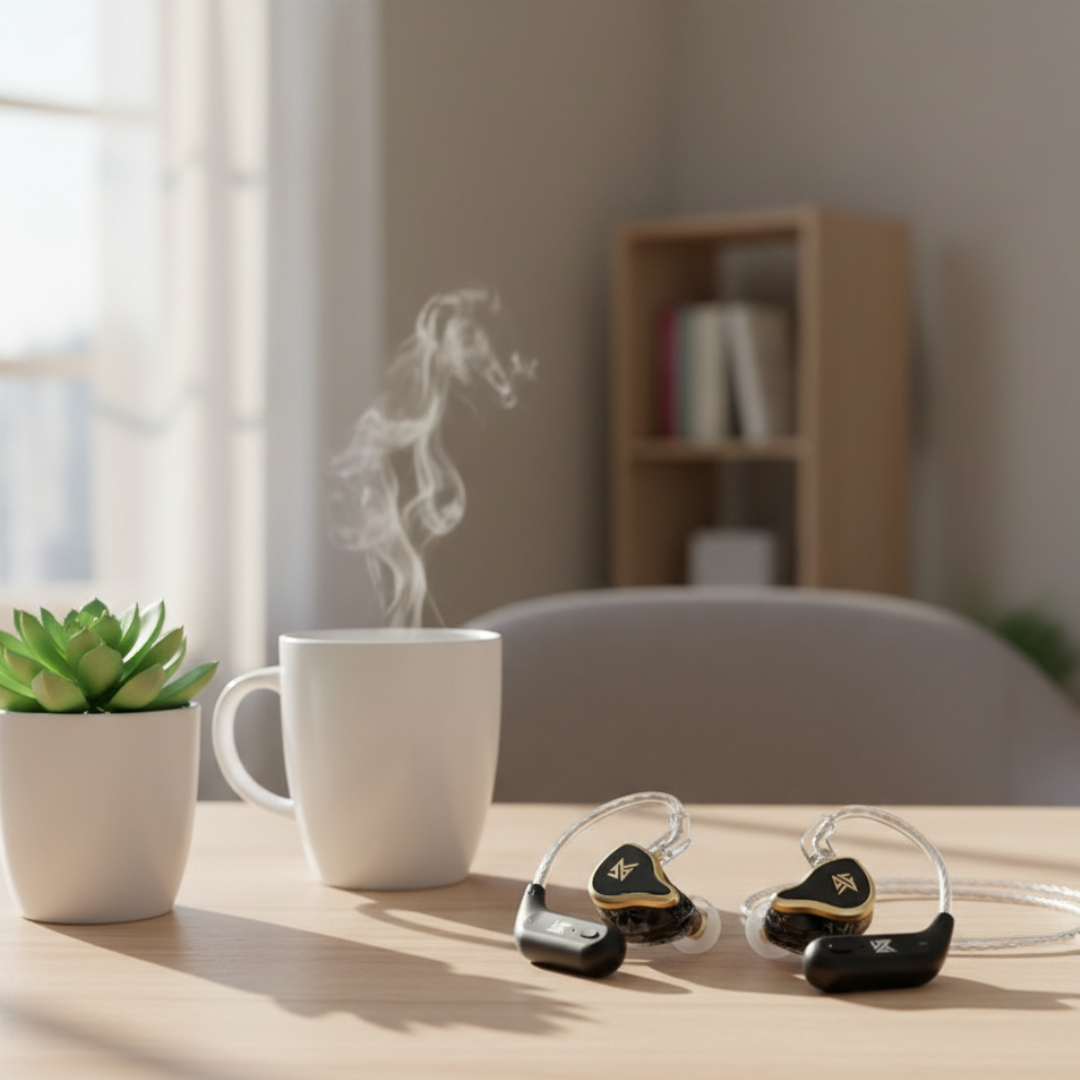 Hybrid Driver Wired Earphones