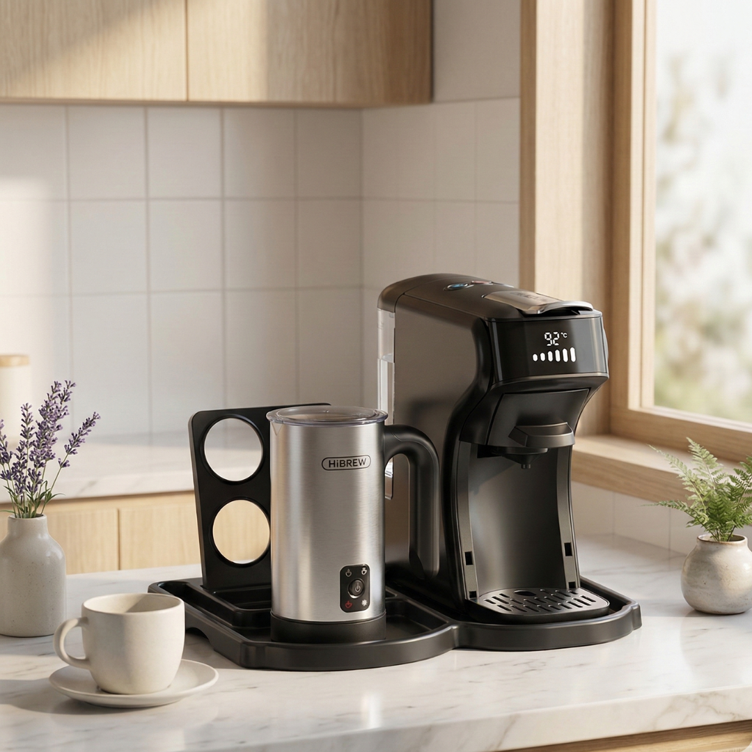 Multi-Function Coffee Machine with Hot & Cold Brew
