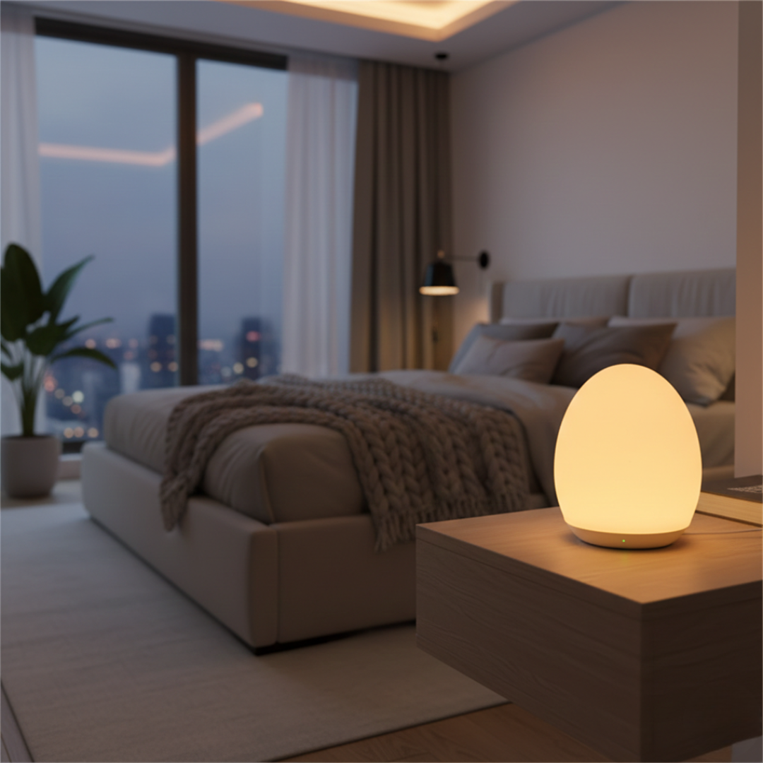 Rechargeable LED Night Light – Touch Control Dimmable Lamp for Bedroom & Baby Sleep