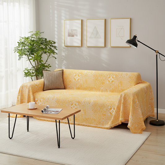 Minimalist Fabric Sofa Cover