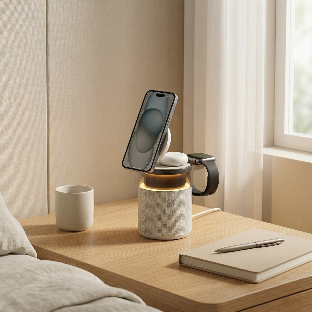 Magnetic Wireless Charging Station