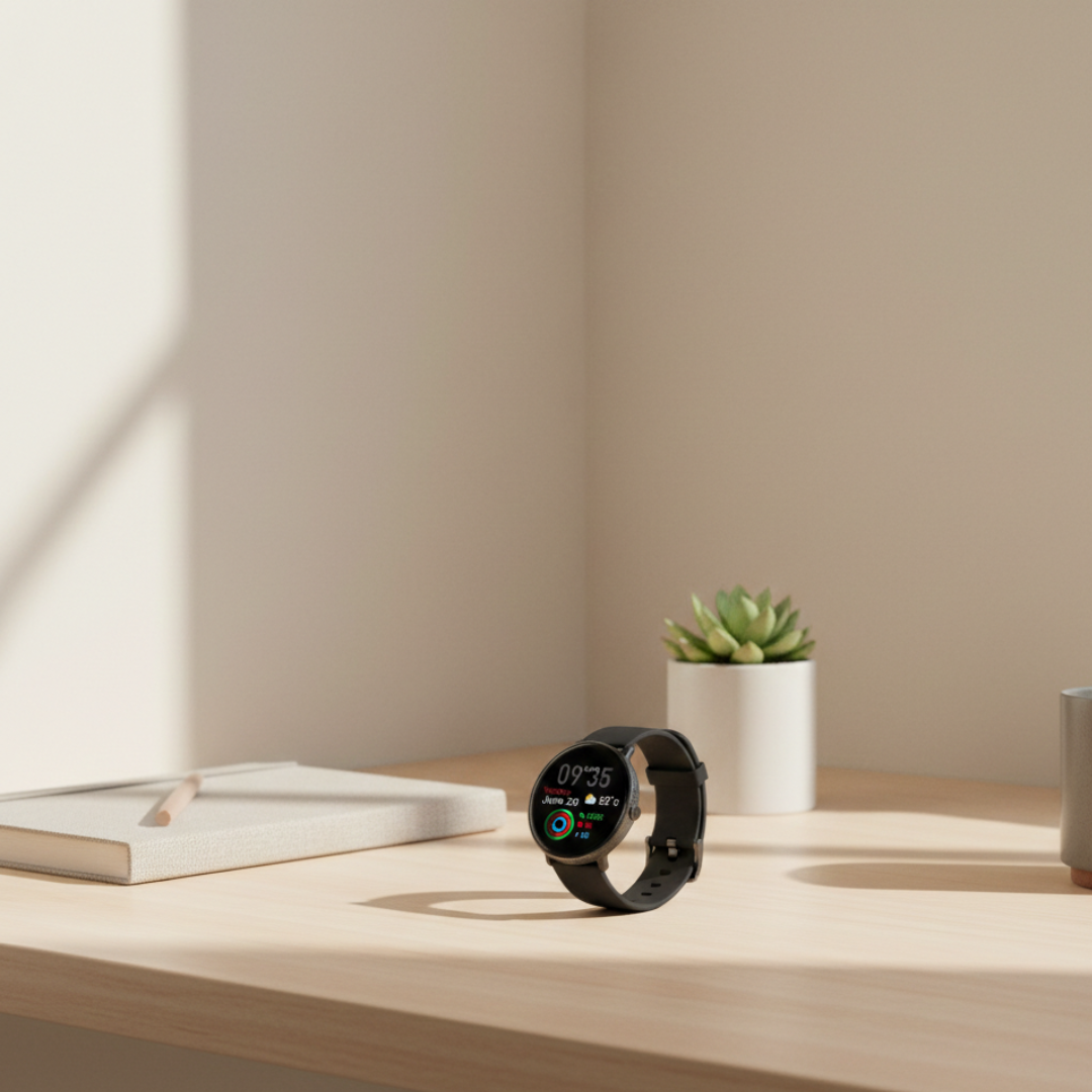 AMOLED Smartwatch with Bluetooth Calling – Stainless Steel Waterproof Smart Watch