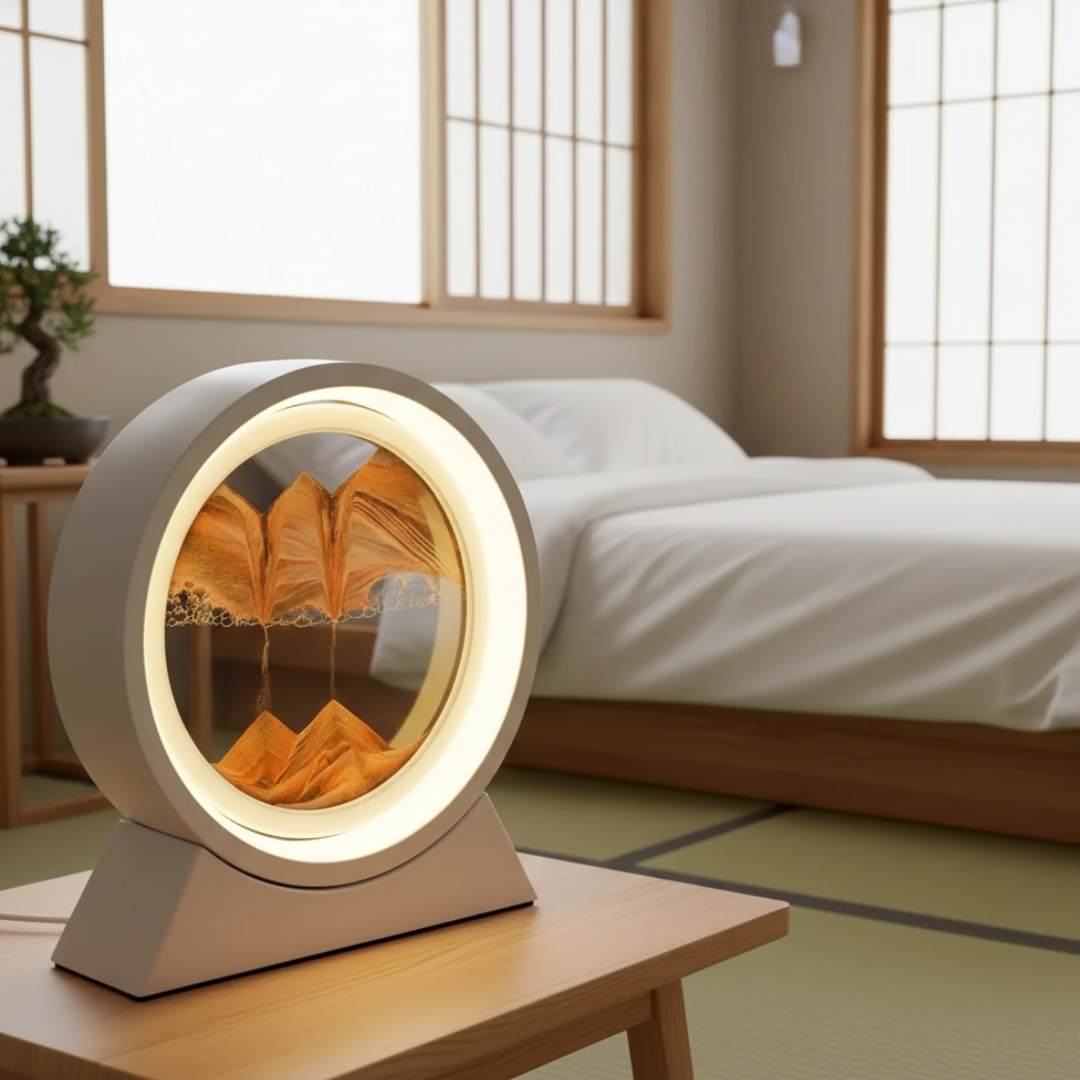 Moving Sand Art Table Lamp